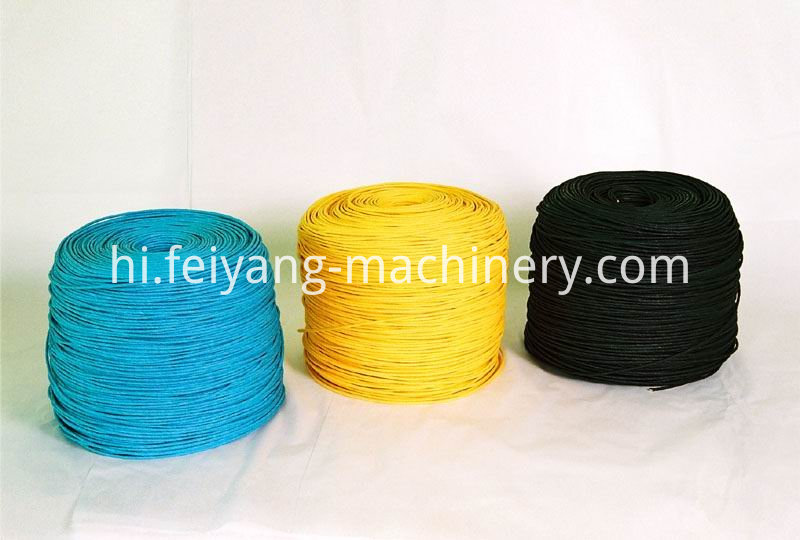 मल्टी कलर ट्विस्टेड पेपर कॉर्ड multi color twisted paper cord